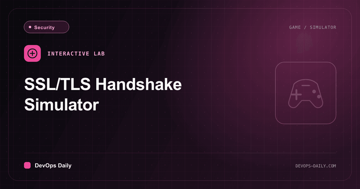 SSL/TLS handshake simulator